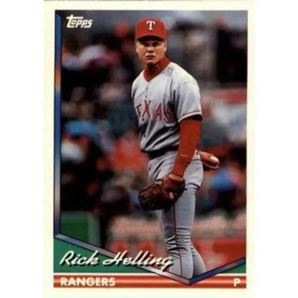 1994 Topps Traded Rick Helling 58T Texas Rangers